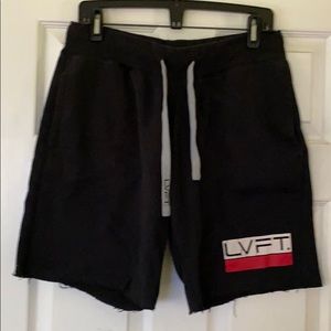 MEN’s LVFT Cutoff Fleece Jogger short size SMALL